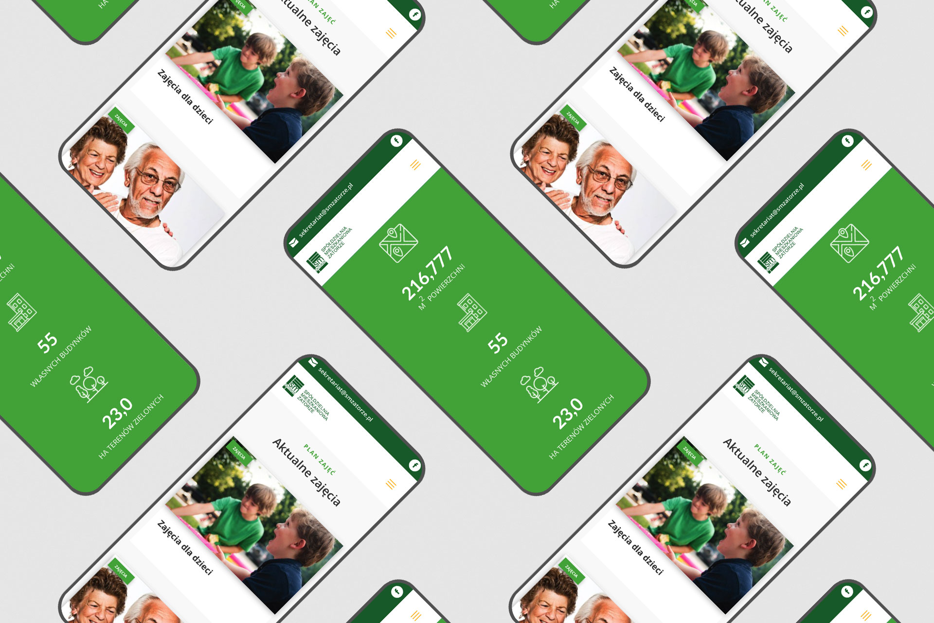 mobilna strona internetowa dla jednostek samorządu terytorialnego