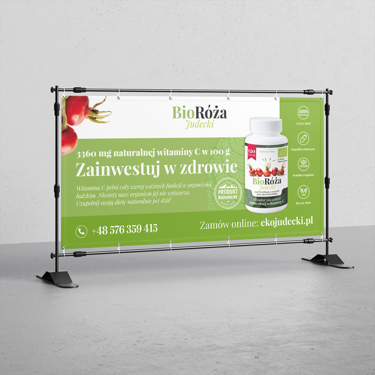 Projekt graficzny banera