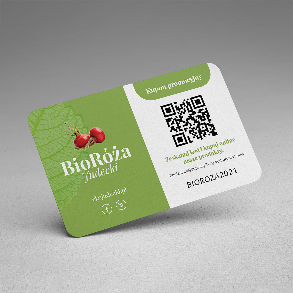 Projekt graficzny wizytówki