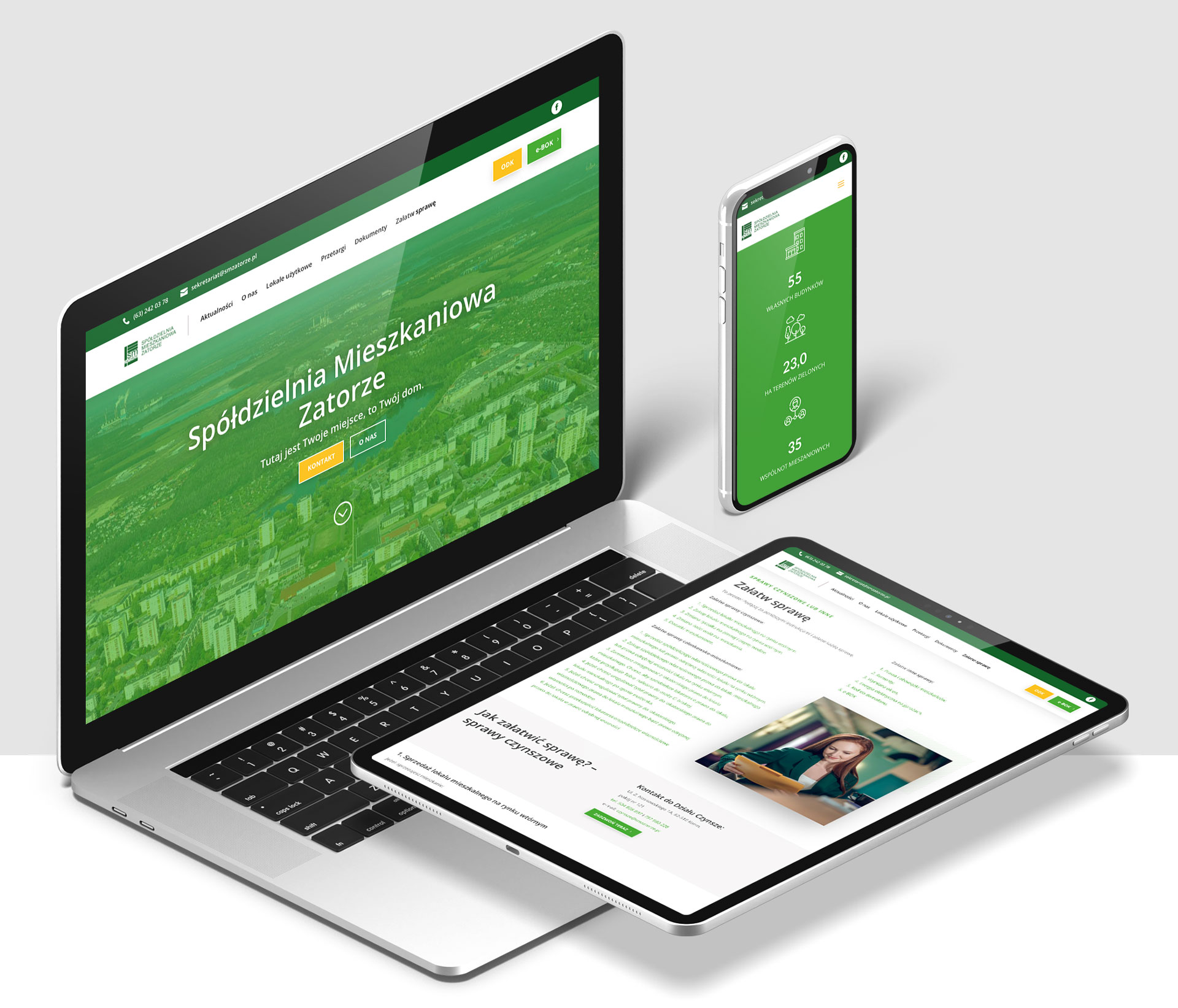 strona internetowa wordpress zatorze konin
